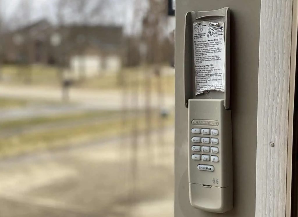 garage door keypads