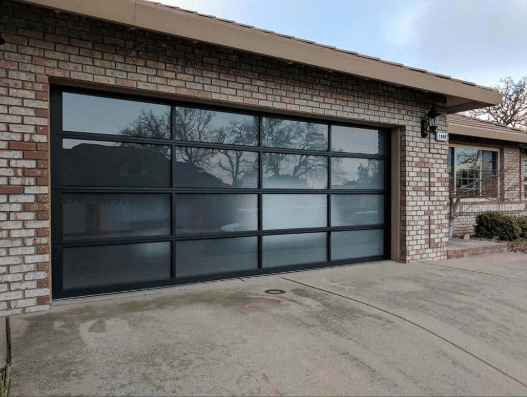 Garage Door with Panoramic Windows