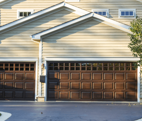 Custom Wooden Garage Door