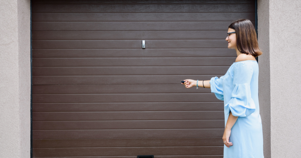 how to reset clicker garage door keypad